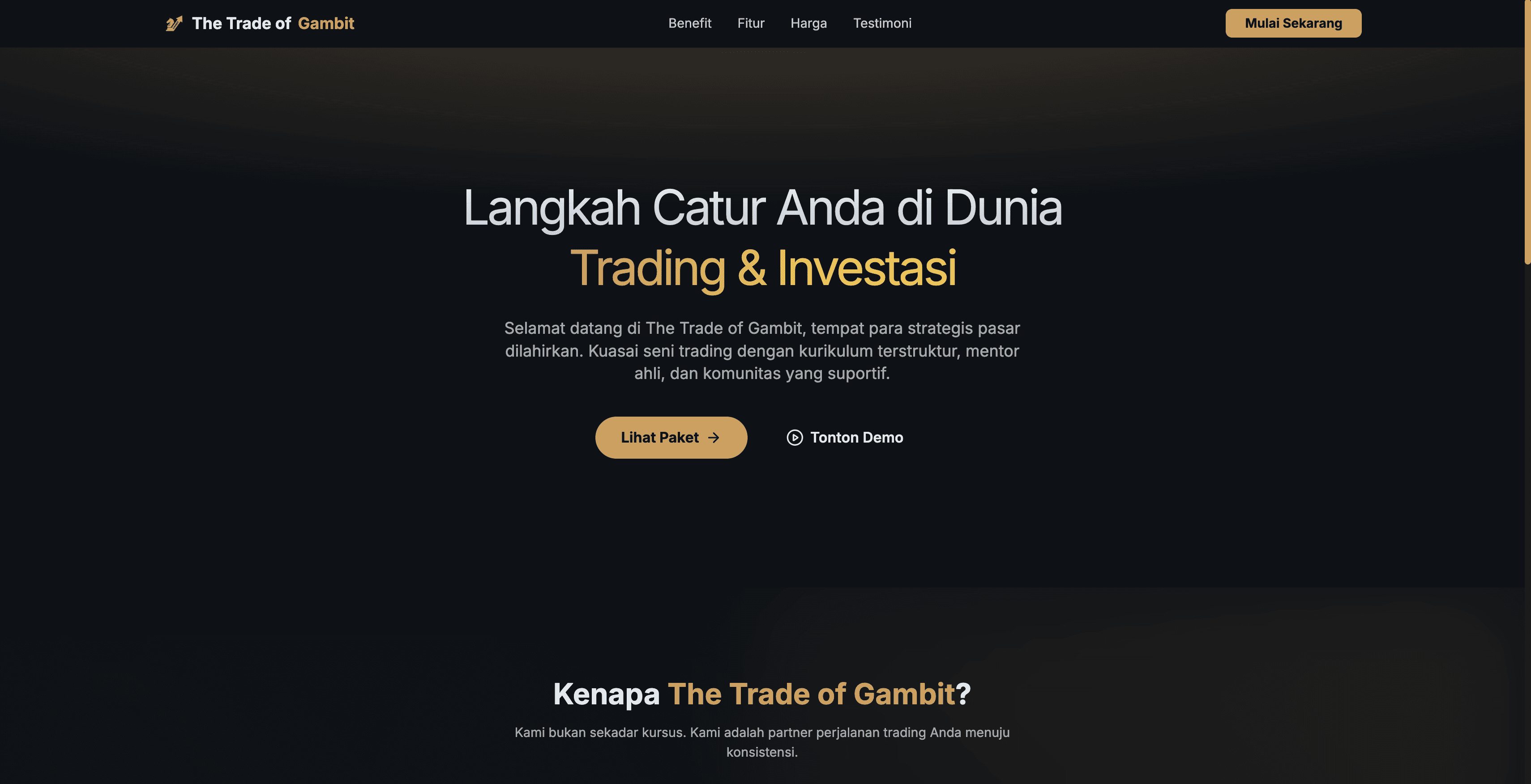 Preview of The Trade Of Gambit